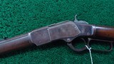 MODEL 1873 WINCHESTER RIFLE IN 22 SHORT - 2 of 21
