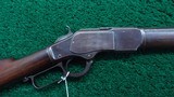 MODEL 1873 WINCHESTER RIFLE IN 22 SHORT - 1 of 21