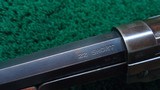 WINCHESTER 3rd MODEL 1890 SLIDE ACTION TAKEDOWN RIFLE IN 22 SHORT - 6 of 21