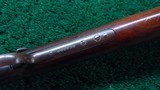 WINCHESTER 3rd MODEL 1890 SLIDE ACTION TAKEDOWN RIFLE IN 22 SHORT - 11 of 21