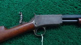 WINCHESTER MODEL 1890 2ND MODEL SLIDE ACTION RIFLE IN CALIBER 22 SHORT - 1 of 20