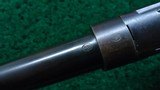 RARE ROUND BARRELED WINCHESTER MODEL 90 SLIDE ACTION RIFLE IN 22 LONG - 10 of 19