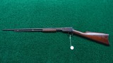 RARE ROUND BARRELED WINCHESTER MODEL 90 SLIDE ACTION RIFLE IN 22 LONG - 18 of 19