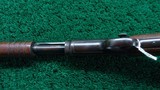 RARE ROUND BARRELED WINCHESTER MODEL 90 SLIDE ACTION RIFLE IN 22 LONG - 9 of 19