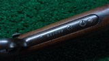 RARE ROUND BARRELED WINCHESTER MODEL 90 SLIDE ACTION RIFLE IN 22 LONG - 11 of 19