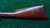 RARE ROUND BARRELED WINCHESTER MODEL 90 SLIDE ACTION RIFLE IN 22 LONG - 15 of 19