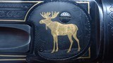 FANTASTIC FACTORY ENGRAVED GOLD INLAID WINCHESTER MODEL 1886 LIGHT WEIGHT RIFLE - 17 of 24