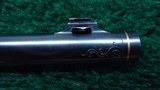 FANTASTIC FACTORY ENGRAVED GOLD INLAID WINCHESTER MODEL 1886 LIGHT WEIGHT RIFLE - 16 of 24