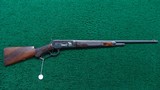 FANTASTIC FACTORY ENGRAVED GOLD INLAID WINCHESTER MODEL 1886 LIGHT WEIGHT RIFLE - 24 of 24