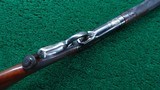 FANTASTIC FACTORY ENGRAVED GOLD INLAID WINCHESTER MODEL 1886 LIGHT WEIGHT RIFLE - 3 of 24