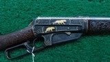 WINCHESTER MODEL 1895 STYLE NUMBER 1 ENGRAVED DELUXE RIFLE - 1 of 25