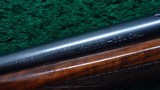 FACTORY ENGRAVED GOLD INLAID MODEL 07 CASED WINCHESTER RIFLE IN CALIBER 351 - 6 of 25