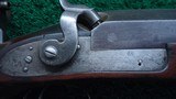 *Sale Pending* - VERY HEAVY NEW YORK LARGE BORE TARGET RIFLE BY MORGAN JAMES - 8 of 22