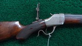 VERY RARE BROWNING BROTHERS EXPERIMENTAL SINGLE SHOT RIFLE IN CALIBER 32-40