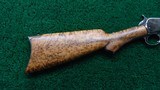 *Sale Pending* - INTERESTING WINCHESTER 1890 SECOND MODEL RIFLE WITH BIRDS EYE MAPLE PISTOL GRIP STOCK - 18 of 20