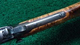*Sale Pending* - INTERESTING WINCHESTER 1890 SECOND MODEL RIFLE WITH BIRDS EYE MAPLE PISTOL GRIP STOCK - 8 of 20