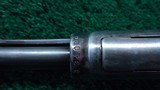 *Sale Pending* - INTERESTING WINCHESTER 1890 SECOND MODEL RIFLE WITH BIRDS EYE MAPLE PISTOL GRIP STOCK - 15 of 20