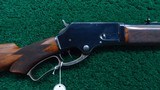 VERY FINE MARLIN 1881 DELUXE RIFLE IN CALIBER 40-65 - 1 of 23