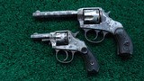 **Sale Pending** PAIR OF DOUBLE ACTION REVOLVERS FOR PARTS OR PROJECTS - 2 of 13