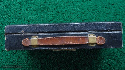 CASED ENGRAVED PINFIRE REVOLVER BY SCHOLBERG & GADET - Image 19 of 19