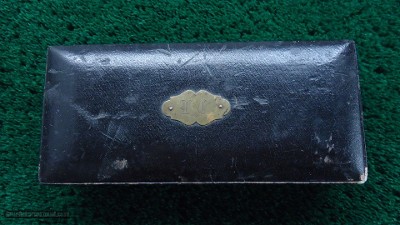 CASED ENGRAVED PINFIRE REVOLVER BY SCHOLBERG & GADET - Image 18 of 19