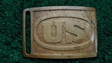 **Sale Pending** REPLICA US MODEL 1874 BELT BUCKLE - 1 of 3