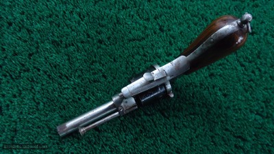 VERY FINE CASED ENGRAVED LEFUCHEAUX PINFIRE REVOLVER IN 32 CALIBER - Image 4 of 18