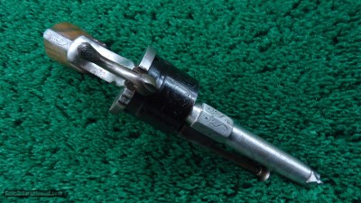 VERY FINE CASED ENGRAVED LEFUCHEAUX PINFIRE REVOLVER IN 32 CALIBER - Image 3 of 18