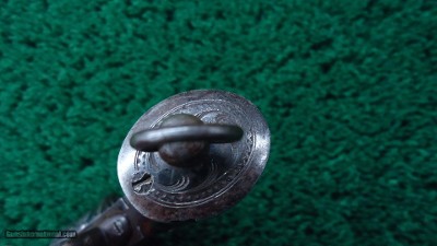 CASED ENGRAVED JAVELLE PINFIRE REVOLVER - Image 14 of 21