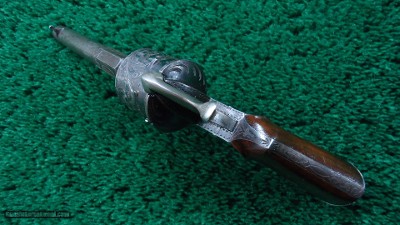 CASED ENGRAVED JAVELLE PINFIRE REVOLVER - Image 5 of 21