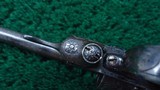 CASED ENGRAVED JAVELLE PINFIRE REVOLVER - 4 of 21