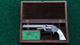 BEAUTIFULLY CASED AND ENGRAVED SMITH & WESSON No.2 ARMY - 15 of 16