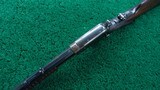 WINCHESTER 1890 THIRD MODEL PISTOL GRIP DELUXE SLIDE ACTION RIFLE IN 22 LONG - 4 of 22