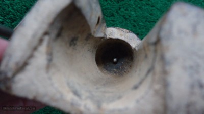 VERY INTERESTING CAST IRON TRAP GUN - Image 12 of 12