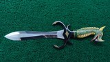 FANTASTIC DRAGON KNIFE BY RAYMOND BEERS - 1 of 17