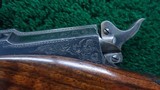 THE FINEST ENGRAVED REMINGTON KEENE DELUXE RIFLE KNOWN TO EXIST - 14 of 25