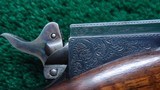 THE FINEST ENGRAVED REMINGTON KEENE DELUXE RIFLE KNOWN TO EXIST - 12 of 25