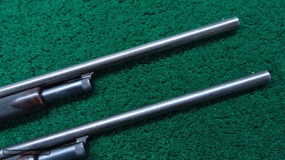VERY RARE CASED MODEL 1898 MARLIN D GRADE SHOTGUN WITH GRADE 15 ENGRAVING AND GOLD INLAYS - Image 6 of 25
