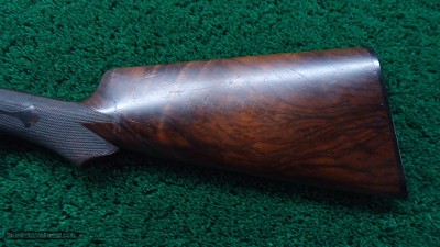VERY RARE CASED MODEL 1898 MARLIN D GRADE SHOTGUN WITH GRADE 15 ENGRAVING AND GOLD INLAYS - Image 18 of 25