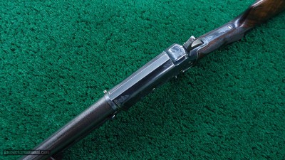 VERY RARE CASED MODEL 1898 MARLIN D GRADE SHOTGUN WITH GRADE 15 ENGRAVING AND GOLD INLAYS - Image 4 of 25