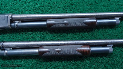 VERY RARE CASED MODEL 1898 MARLIN D GRADE SHOTGUN WITH GRADE 15 ENGRAVING AND GOLD INLAYS - Image 5 of 25