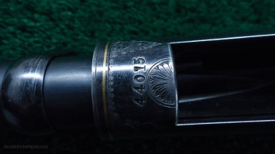 VERY RARE CASED MODEL 1898 MARLIN D GRADE SHOTGUN WITH GRADE 15 ENGRAVING AND GOLD INLAYS - Image 17 of 25