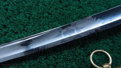 FRENCH MODEL 1821 FOOT OFFICER'S SWORD - Image 10 of 14