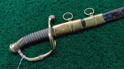 FRENCH MODEL 1821 FOOT OFFICER'S SWORD