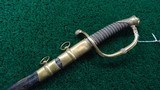 FRENCH MODEL 1821 FOOT OFFICER'S SWORD - 1 of 14