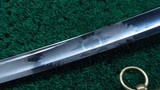 FRENCH MODEL 1821 FOOT OFFICER'S SWORD - 10 of 14