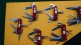 VERY INTERESTING AND UNIQUE FACTORY DISPLAY BOARD WITH 27 SWISS ARMY KNIVES - 5 of 7