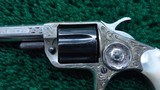 VERY FINE CASED COLT NEW LINE FACTORY ENGRAVED REVOLVER IN CALIBER 22 - 9 of 16