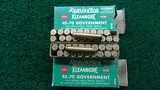 *Sale Pending* - 2 FULL BOXES OF REMINGTON KLEANBORE 45-70 GOVT. AMMO - 7 of 8