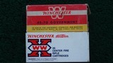 2 FULL BOXES OF WINCHESTER 45-70 GOVT. AMMO